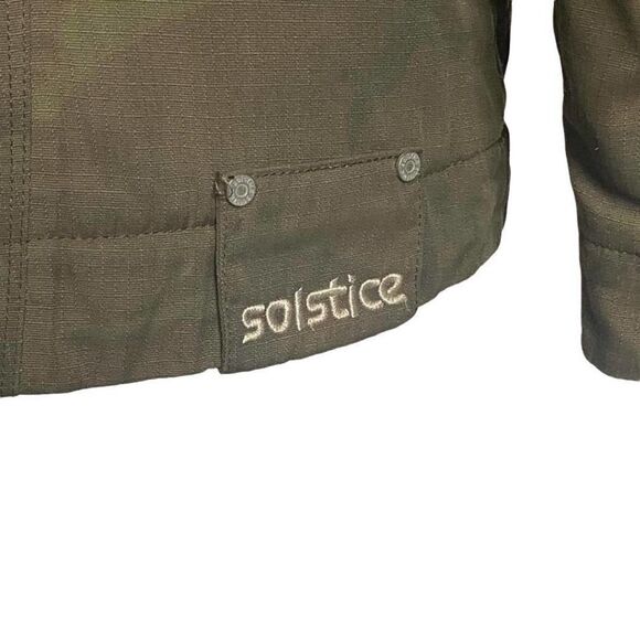 solstice Waterproof Jacket Ski Snow Camo Print Thinsulate Size Medium - Picture 5 of 16